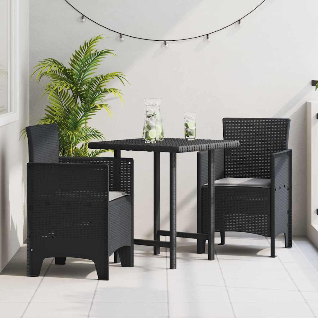 Garden Chair 2 Pcs 53 X 49 X 85 Cm Pp