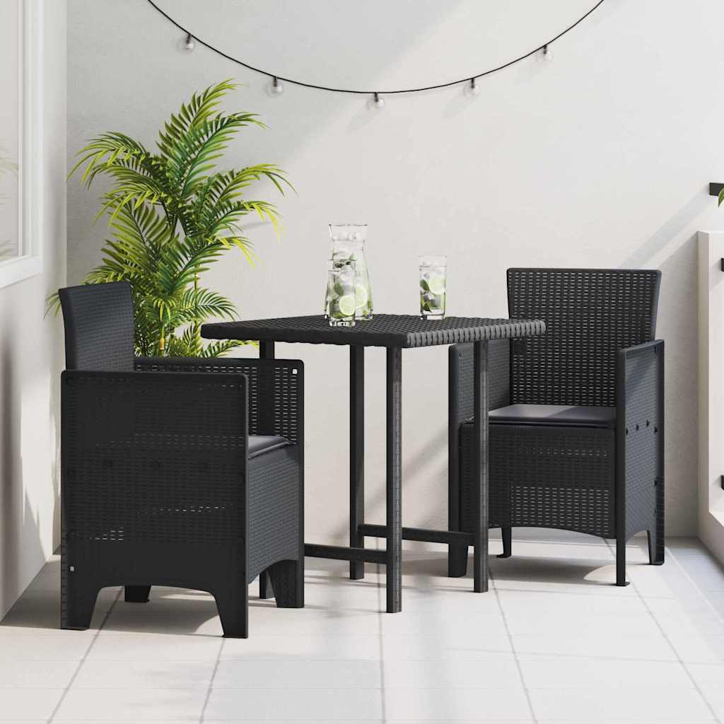 Garden Chair 2 Pcs 53 X 49 X 85 Cm Pp