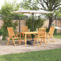 9 Piece Garden Dining Set Solid Wood Acacia