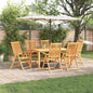 9 Piece Garden Dining Set Solid Wood Acacia