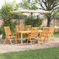 9 Piece Garden Dining Set Solid Wood Acacia