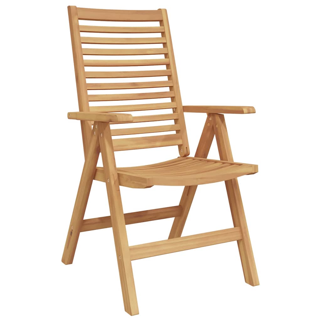 Garden Chair 4 Pcs Brown 52 X 64.5 X 108 Cm Solid Teak Wood
