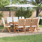 Reclining Garden Chairs With Cushions 2 Pcs Solid Teak Wood