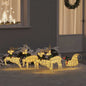 Led Reindeers 3 Pcs Warm White