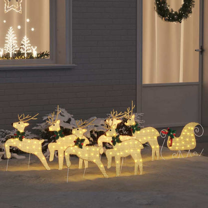Led Reindeers 3 Pcs Warm White