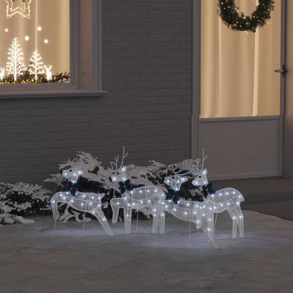 Led Reindeers 2 Pcs Warm White