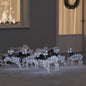 Led Reindeers 2 Pcs Warm White