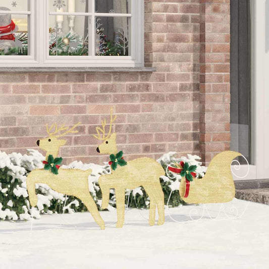 Led Reindeers 3 Pcs Warm White