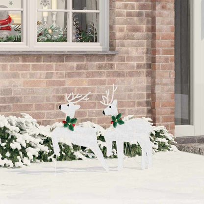 Led Reindeers 2 Pcs Warm White