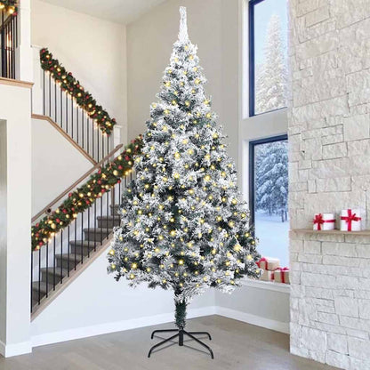 Artificial Pre-Lit Christmas Tree With Ball Set Green 400 Cm