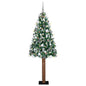 Slim Pre-Lit Christmas Tree With Ball Set Pvc
