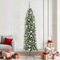 Artificial Slim Christmas Tree With Stand Pvc