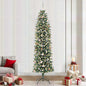 Artificial Slim Christmas Tree With Stand Pvc