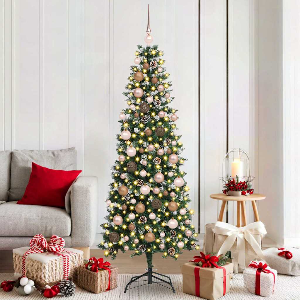 Artificial Christmas Tree With Stand Green Pvc
