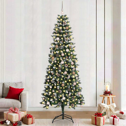 Artificial Christmas Tree With Stand Green Pvc