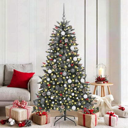 Artificial Christmas Tree With Stand Green Pvc