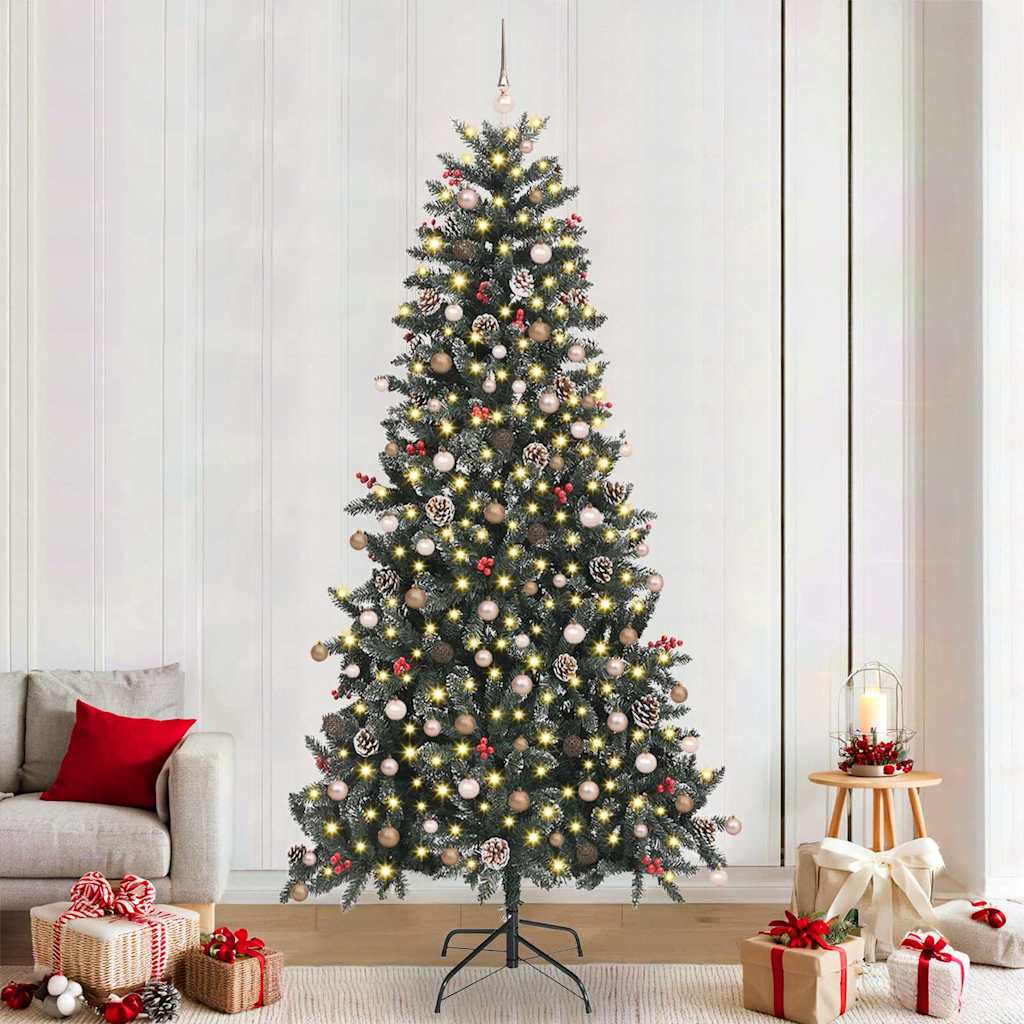 Artificial Christmas Tree With Stand Green Pvc