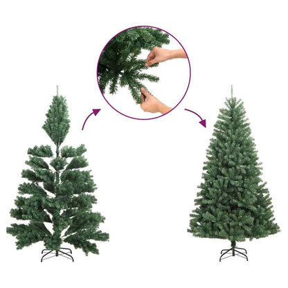 Artificial Christmas Tree Green 180 Cm Pvc