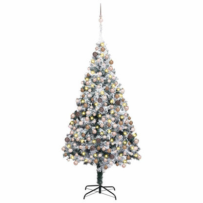 Artificial Christmas Tree Green 180 Cm Pvc, Steel And Plastic