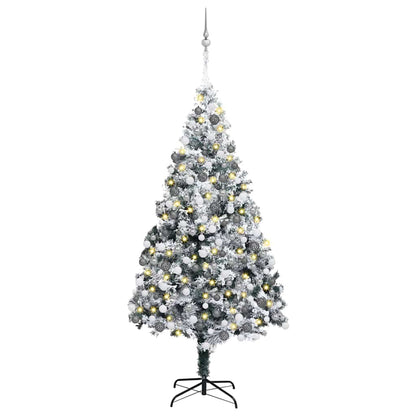 Artificial Christmas Tree Green 180 Cm Pvc, Steel And Plastic