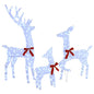 Reindeer Family 3 Pcs 68 X 26 X 127 Cm Fabric