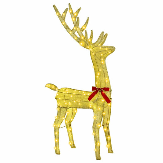 Reindeer Family 3 Pcs 68 X 26 X 127 Cm Fabric