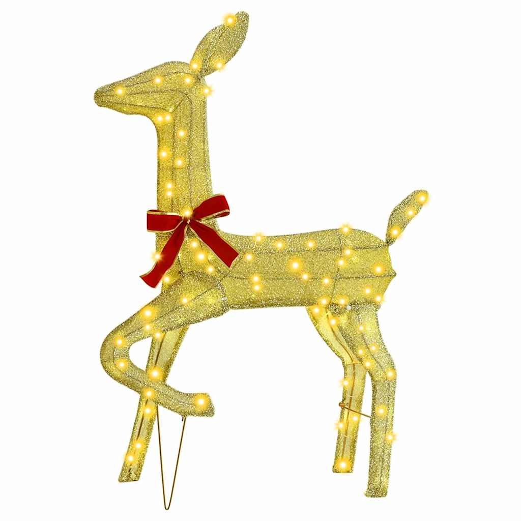 Reindeer Family 3 Pcs 68 X 26 X 127 Cm Fabric