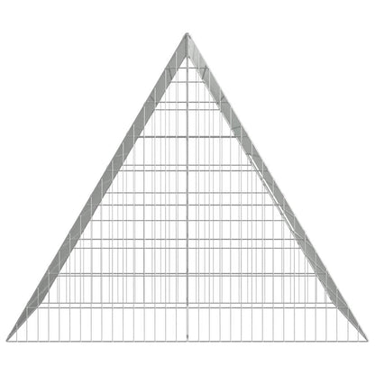 Rabbit Cage Silver 215 X 100 X 85 Cm Galvanised Steel
