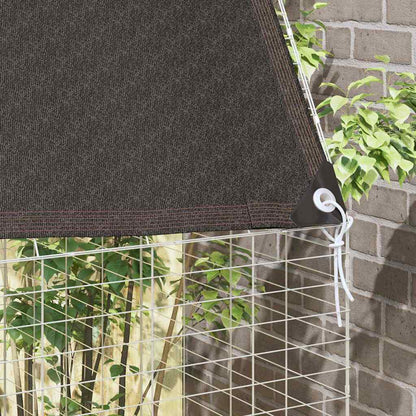 Rabbit Cage Silver 300 X 100 X 210 Cm Galvanised Steel