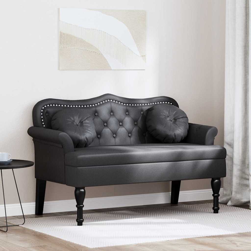 Chesterfield Bench 120.5 X 65 X 75 Cm Faux Leather