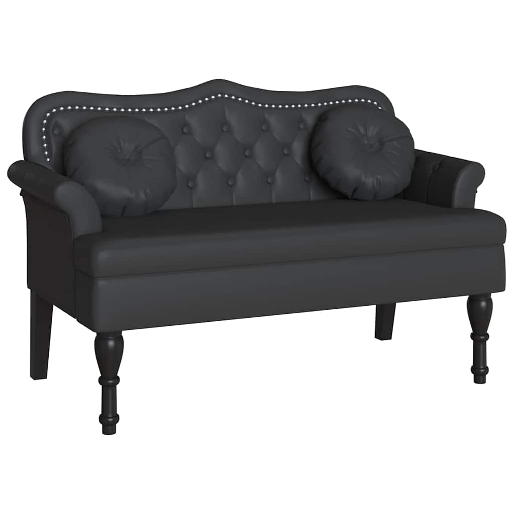 Chesterfield Bench 120.5 X 65 X 75 Cm Faux Leather