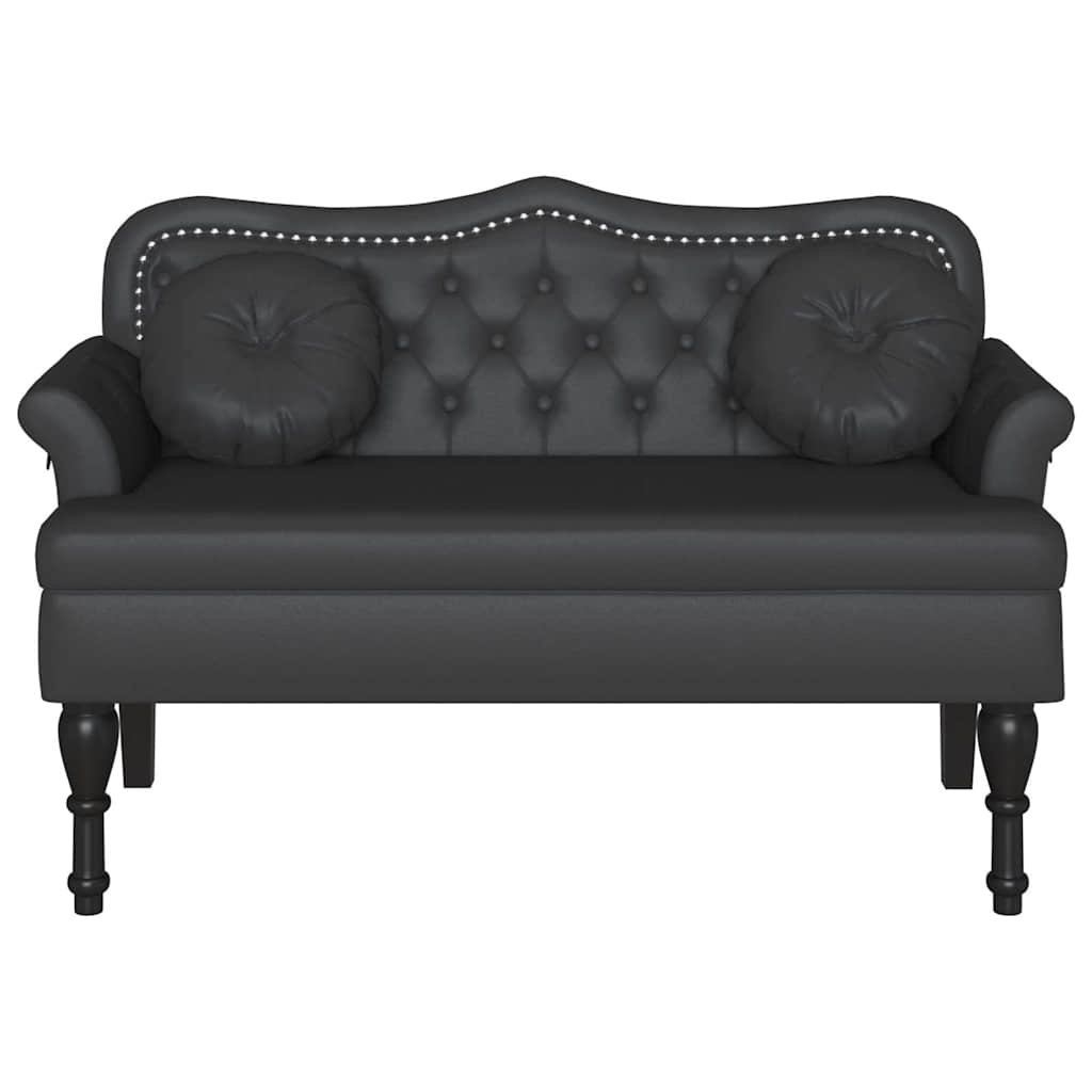 Chesterfield Bench 120.5 X 65 X 75 Cm Faux Leather