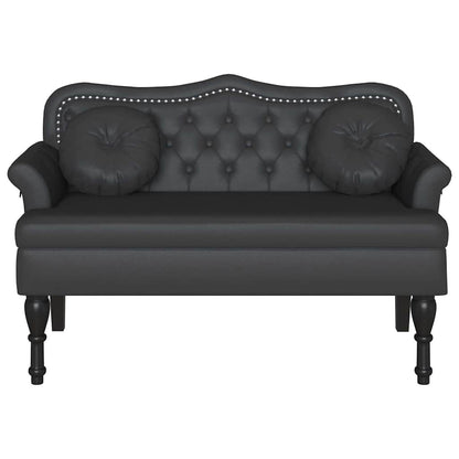 Chesterfield Bench 120.5 X 65 X 75 Cm Faux Leather