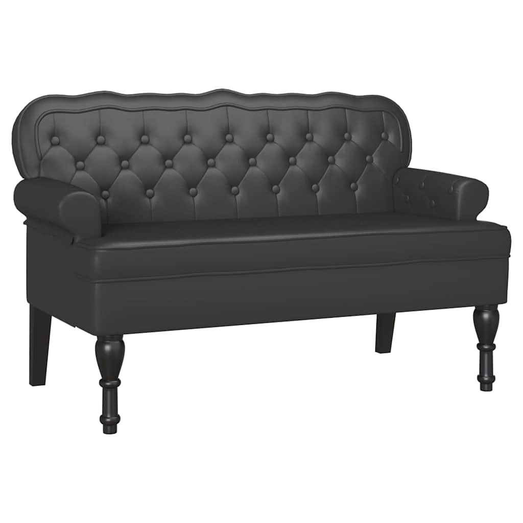 Chesterfield Bench 119.5 X 64.5 X 75 Cm Faux Leather