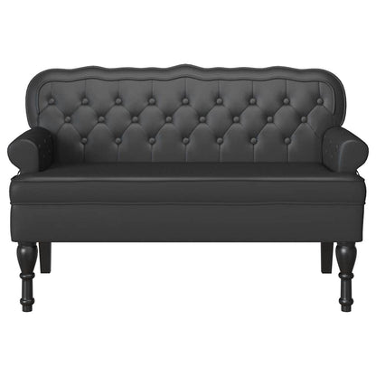 Chesterfield Bench 119.5 X 64.5 X 75 Cm Faux Leather