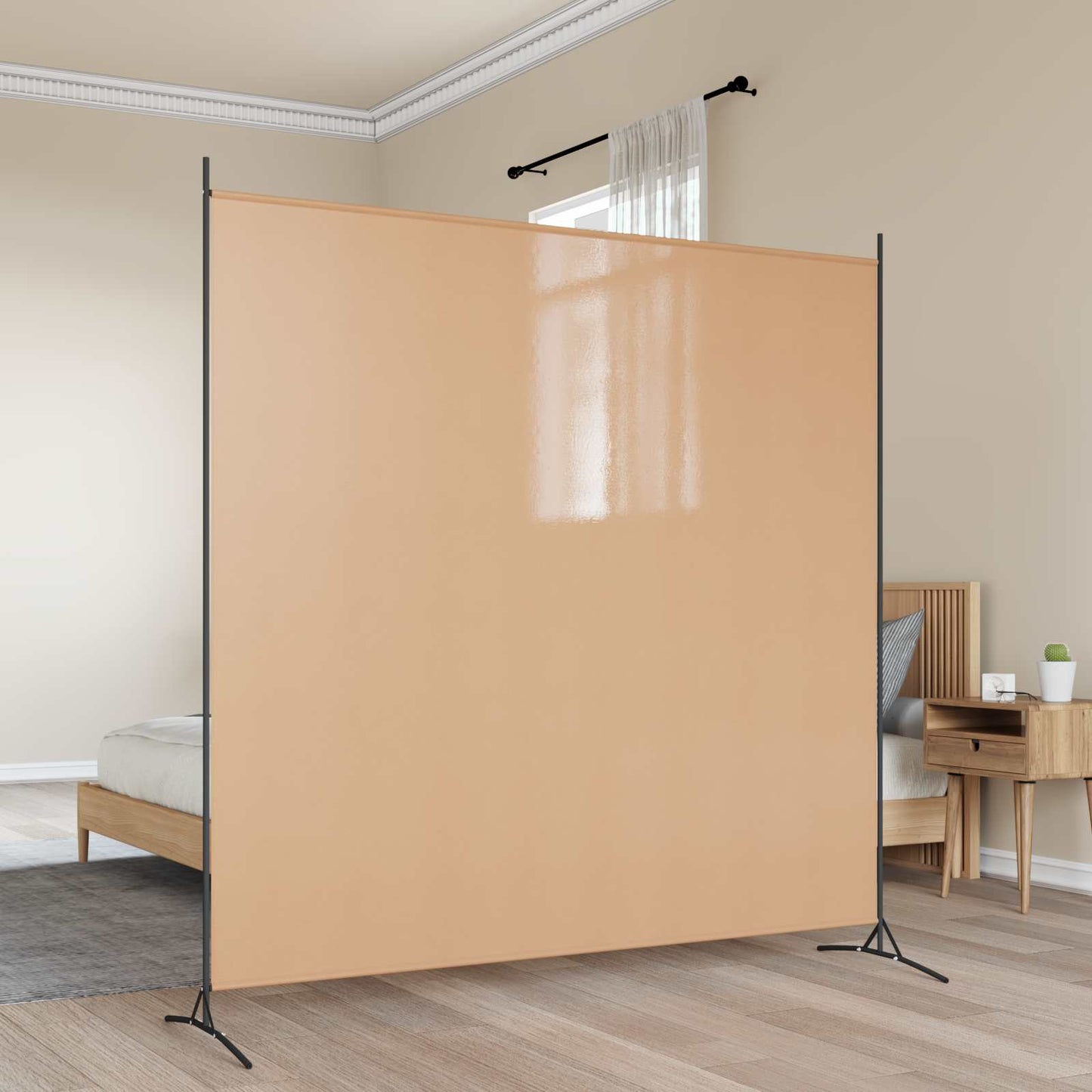 2-Panel Room Divider Fabric