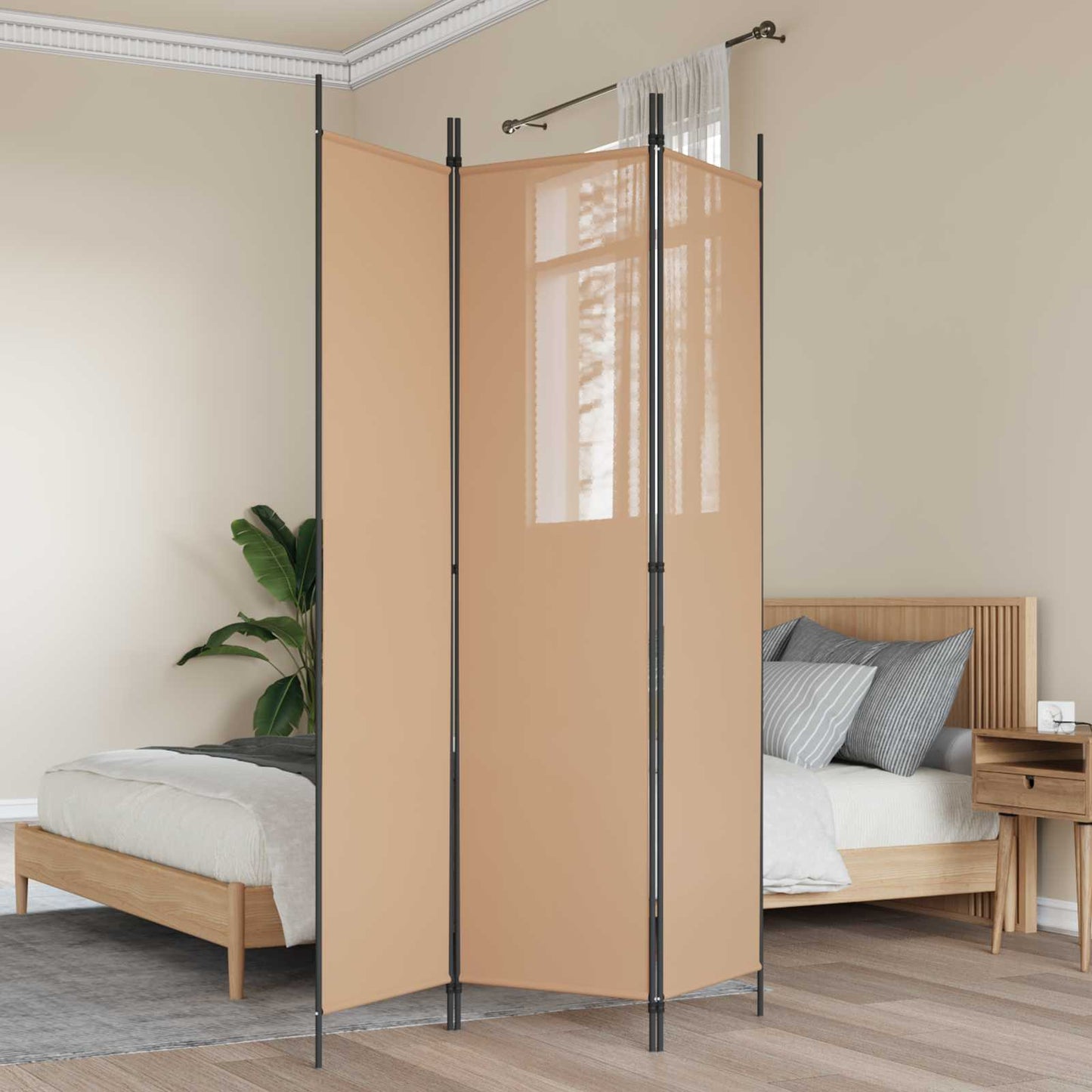 6-Panel Room Divider Fabric