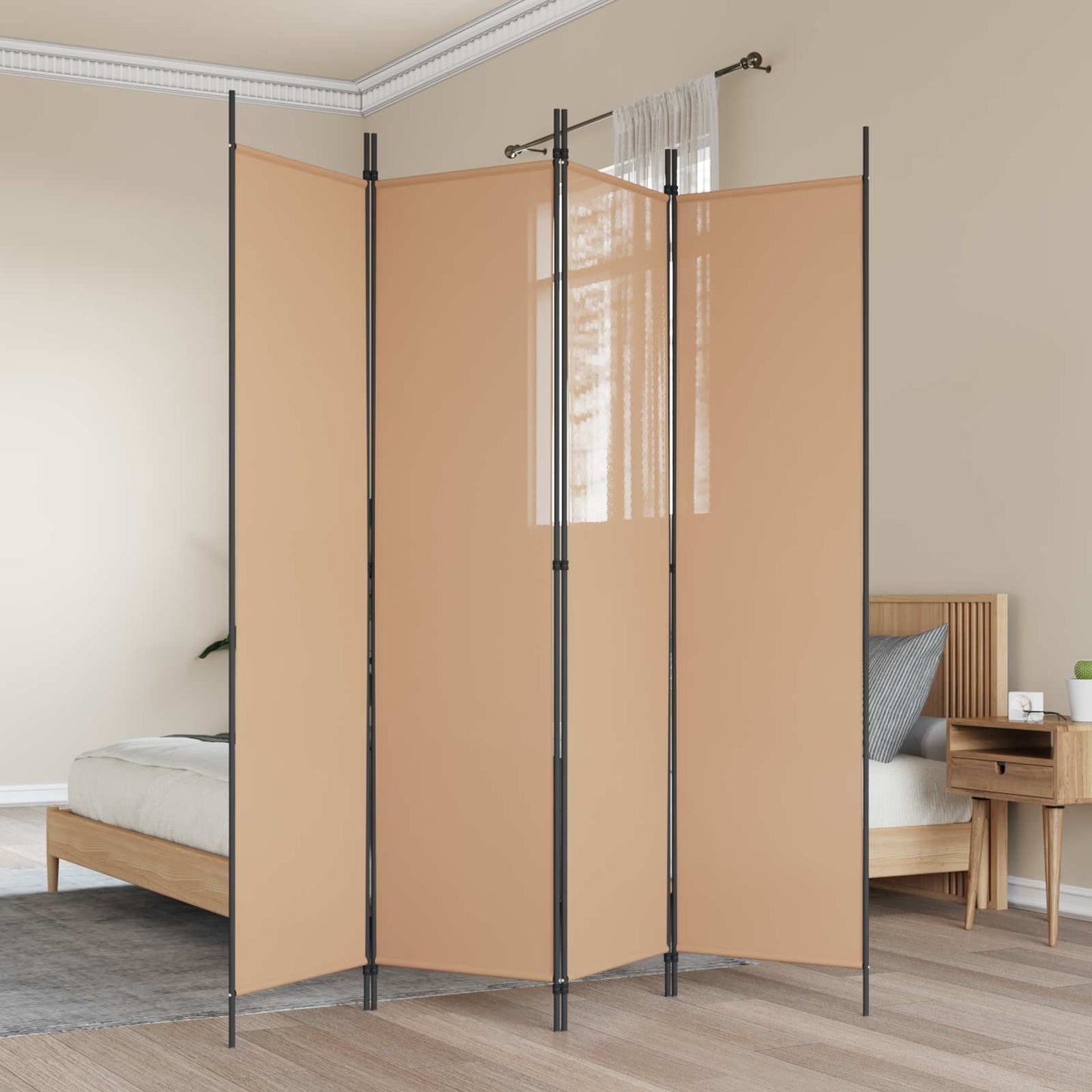 6-Panel Room Divider Fabric