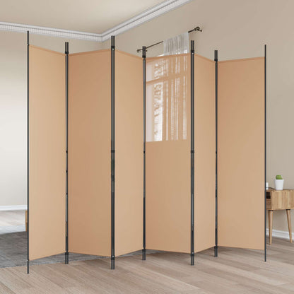 6-Panel Room Divider Fabric