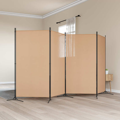 6-Panel Room Divider Fabric