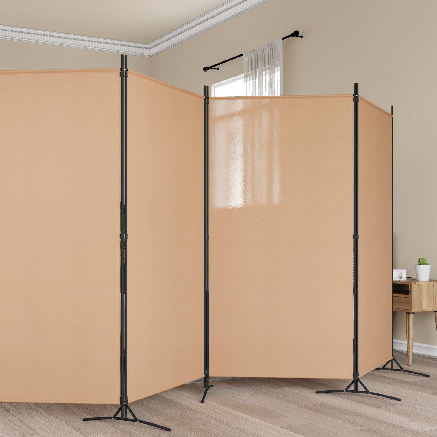 6-Panel Room Divider Fabric