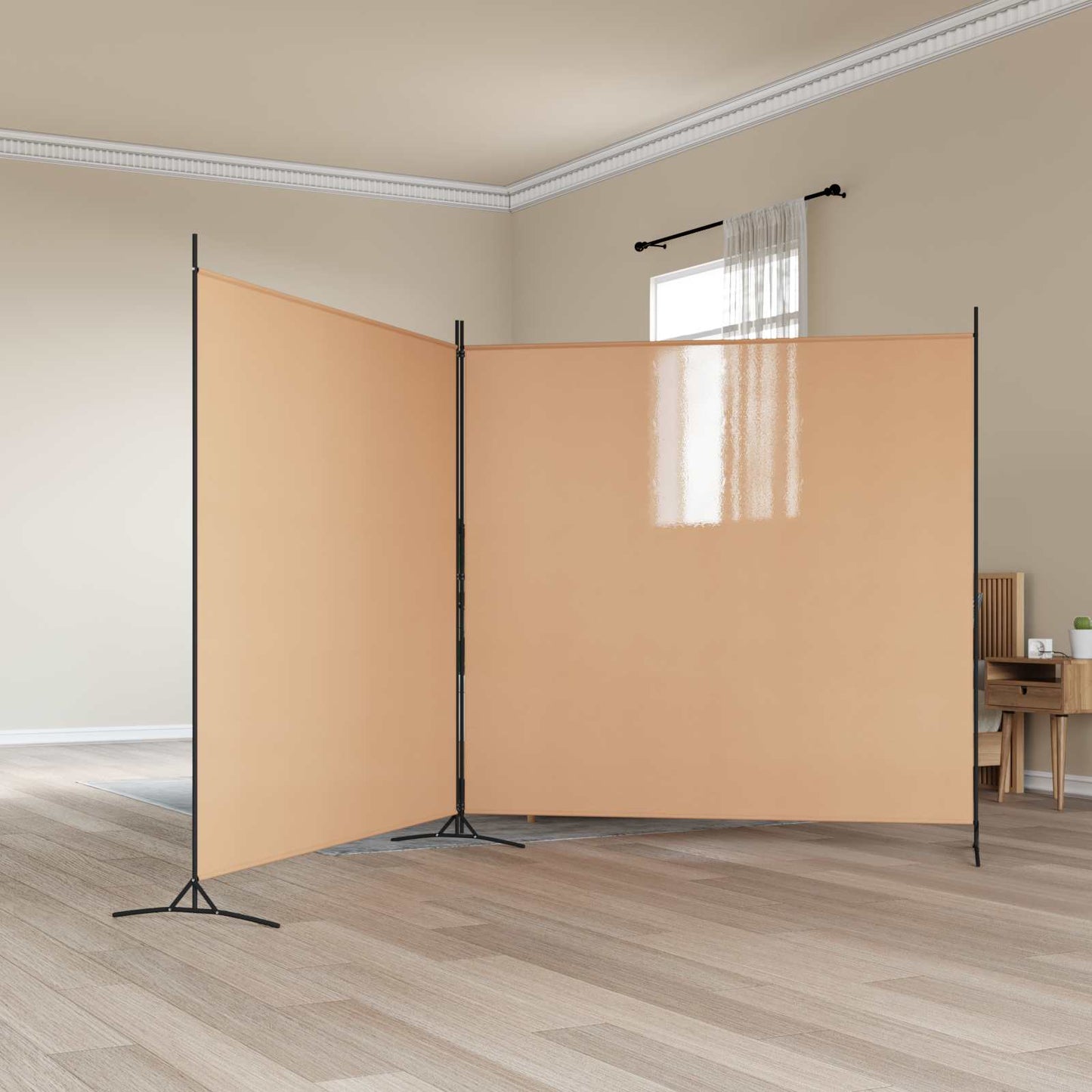 2-Panel Room Divider Fabric