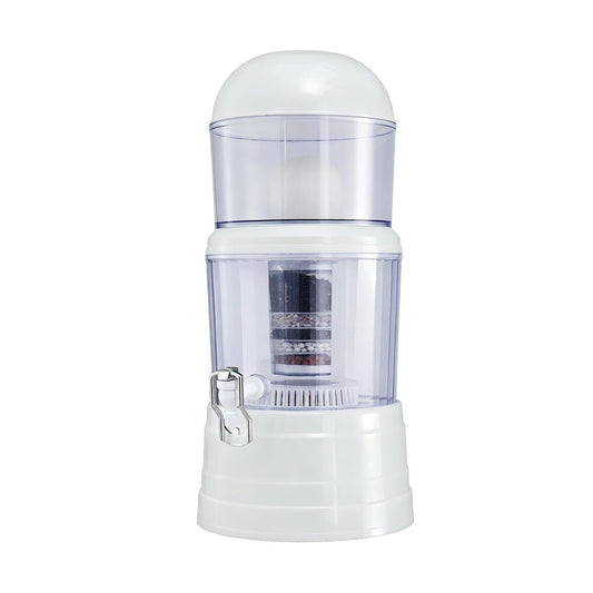 Devanti Benchtop Water Filter 14L Gravity Multi-Stage BPA-Free Home Camping