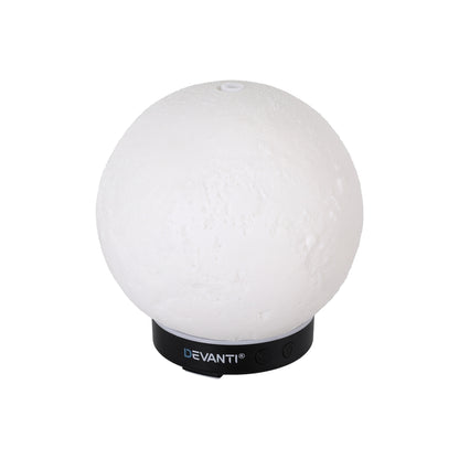 Devanti Ultrasonic Aroma Diffuser Aromatherapy Moon Lamp 100ml