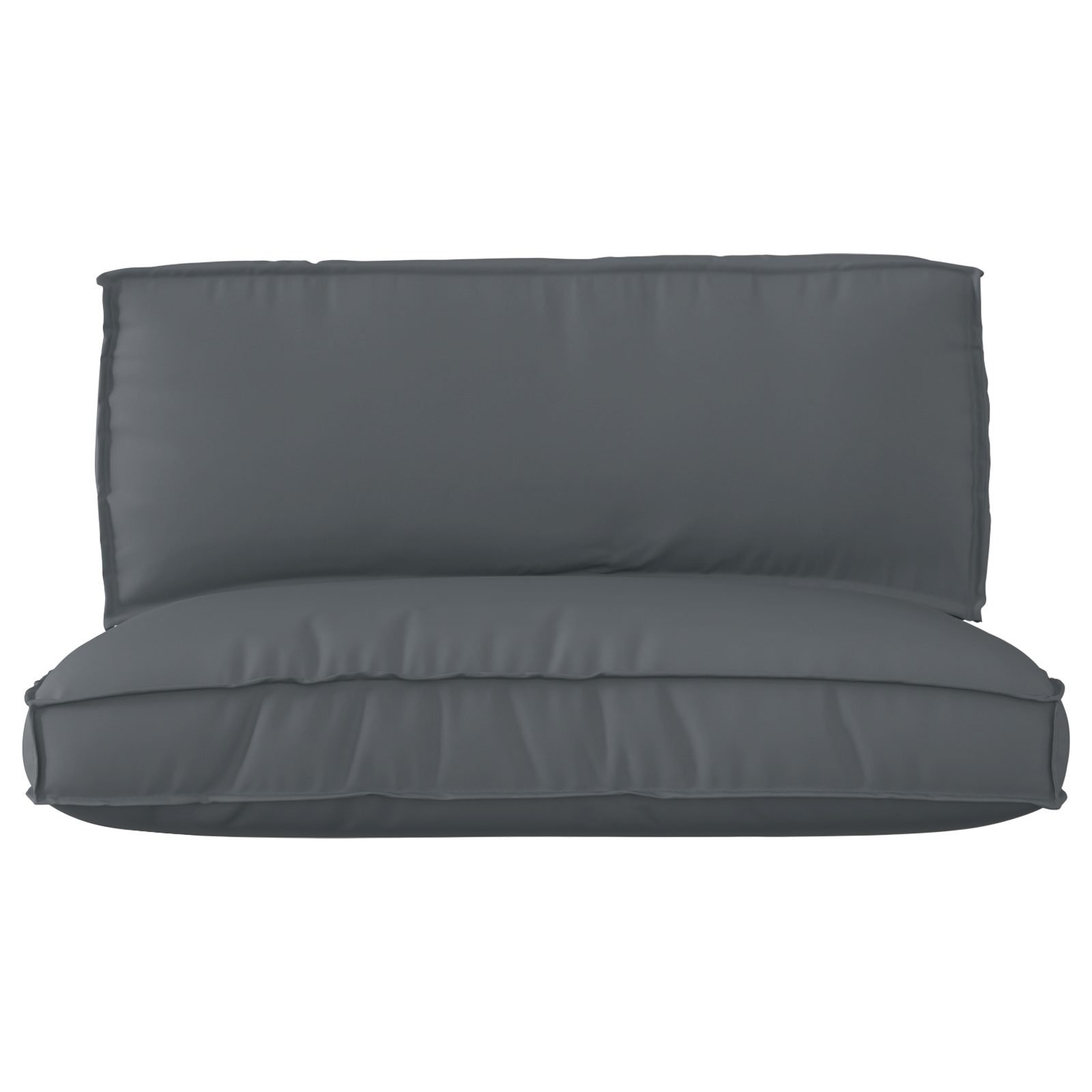 Pallet Cushion Set 2 Pcs 120 X 80 X 12 Cm