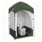 Weisshorn 22L Portable Camping Toilet Shower Tent Changing Room Outdoor Loo Set