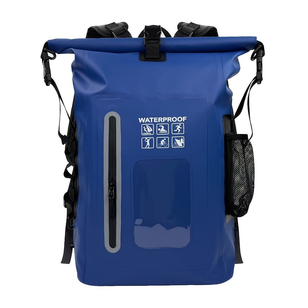 waterproof backpack, dry-wet separation, outdoor sports backpack, fishing backpack, camping backpack, canyoning backpack, swimming backpack, rafting backpack, waterproof gear, Australia outdoor backpack, hiking backpack water resistant - Orange - Size 25L