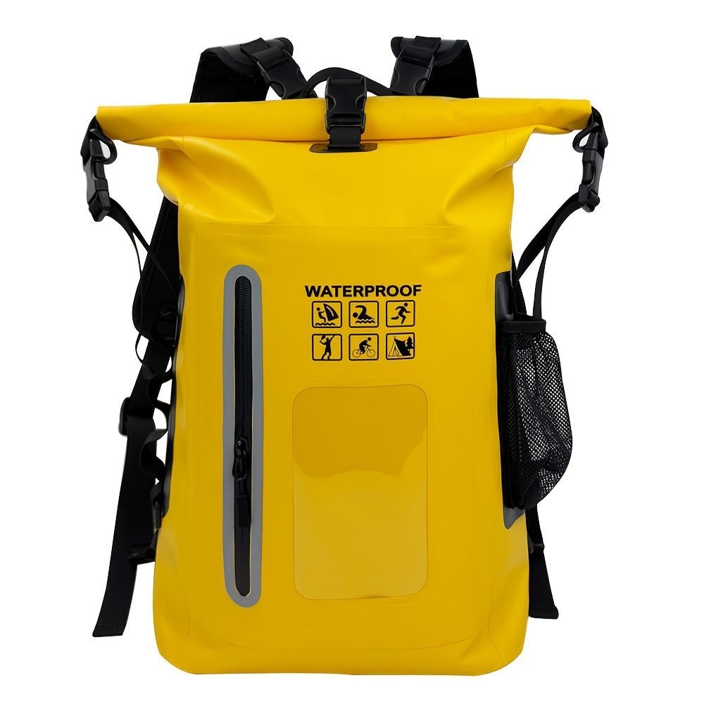 waterproof backpack, dry-wet separation, outdoor sports backpack, fishing backpack, camping backpack, canyoning backpack, swimming backpack, rafting backpack, waterproof gear, Australia outdoor backpack, hiking backpack water resistant - Cyan - Size 25L