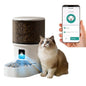Smart Camera Pet Feeder with HD Camera, 4L Automatic Dog & Cat Food Dispenser with Wi-Fi, 2-Way Audio, Timer & Remote Control for Small/Medium Pets