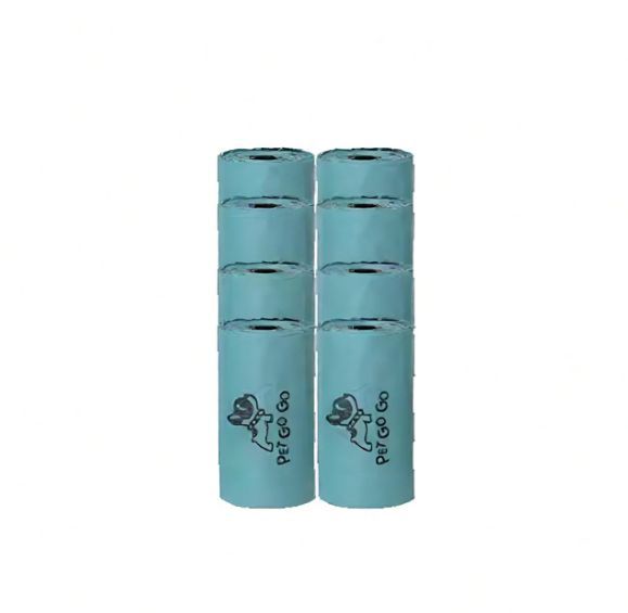 8 rolls of matching garbage bags
